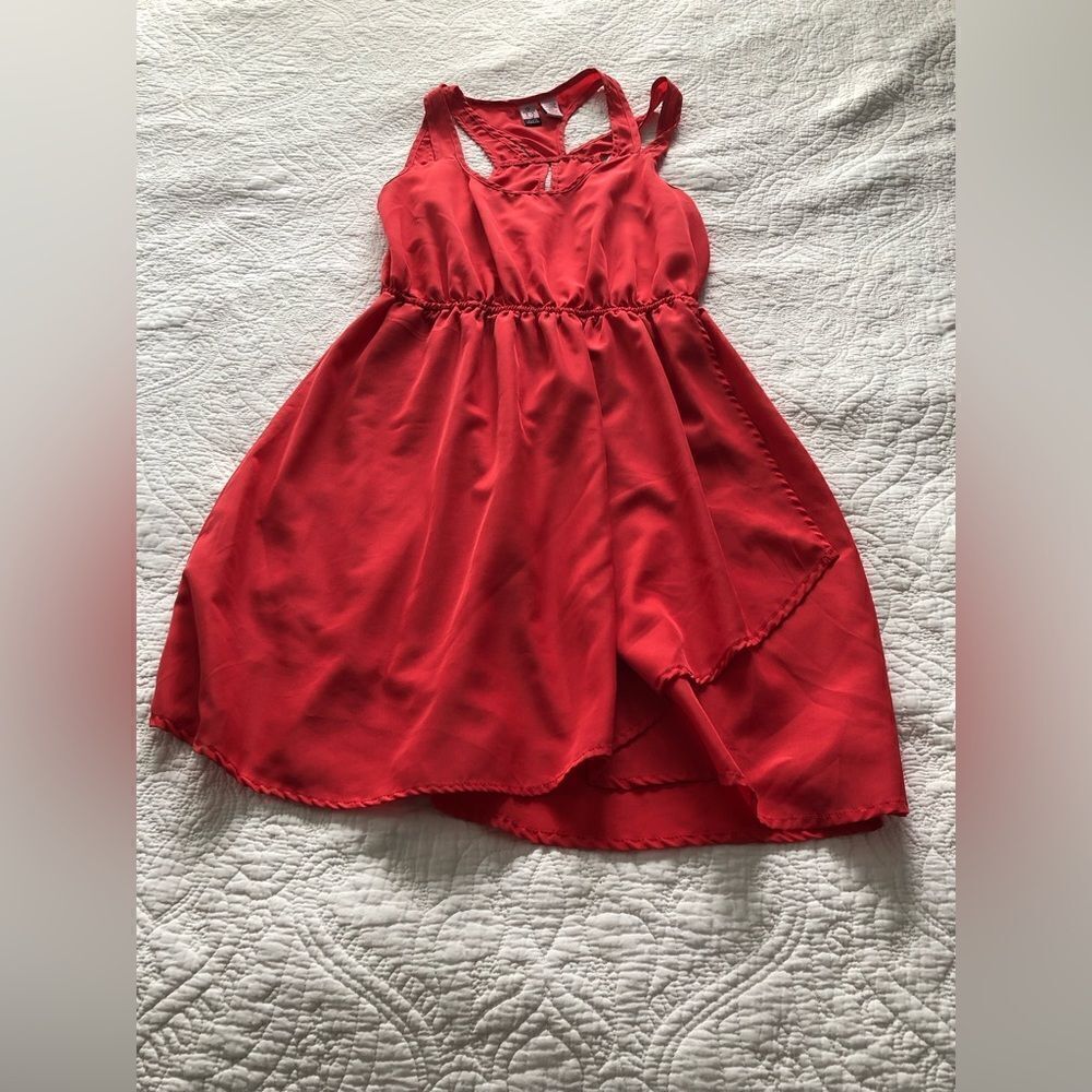 Love OnโA Hanger Coral Sun Summer Dress